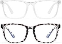 hunsquer Blue Light Glasses for Women/Men Computer Blue Light Glasses