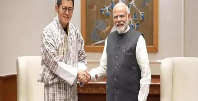 Modi-King meet: India, Bhutan to expand cross-border rail, tech, investments & trade connect