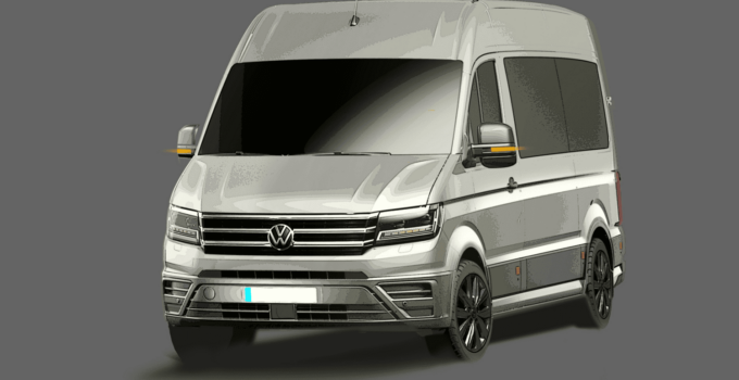 New work attrite and tech teased for incoming Volkswagen Crafter