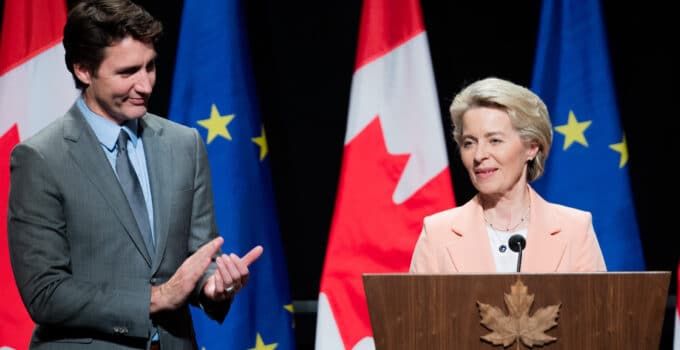 Trudeau to host top EU officials amid growing focus on green tech