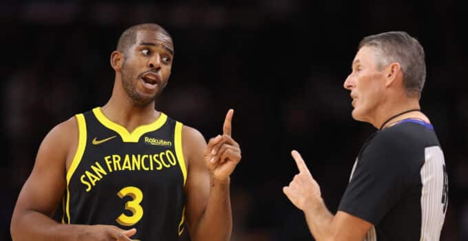 Warriors’ Chris Paul Ejected After Getting 2 Technical Fouls vs. Kevin Durant, Suns