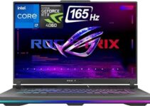 ASUS 2023 Newest ROG Strix G16 Gaming Laptop, 16″ FHD 165Hz Display, 13th Gen Intel Core i7-13650HX (14-Core), NVIDIA GeForce RTX 4060, 64GB RAM, 2TB SSD, Wi-Fi 6E, Bluetooth, 4 Zone RGB, Windows 11