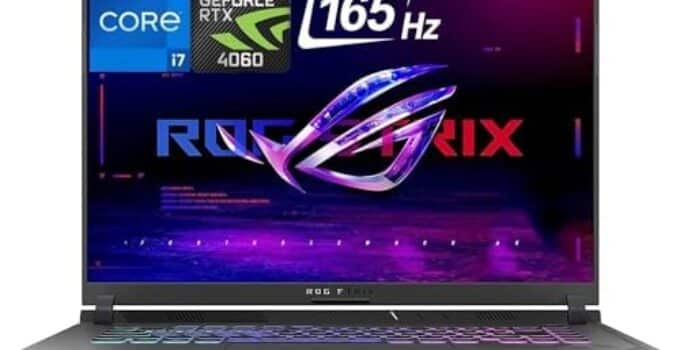 ASUS 2023 Newest ROG Strix G16 Gaming Laptop, 16″ FHD 165Hz Display, 13th Gen Intel Core i7-13650HX (14-Core), NVIDIA GeForce RTX 4060, 64GB RAM, 2TB SSD, Wi-Fi 6E, Bluetooth, 4 Zone RGB, Windows 11
