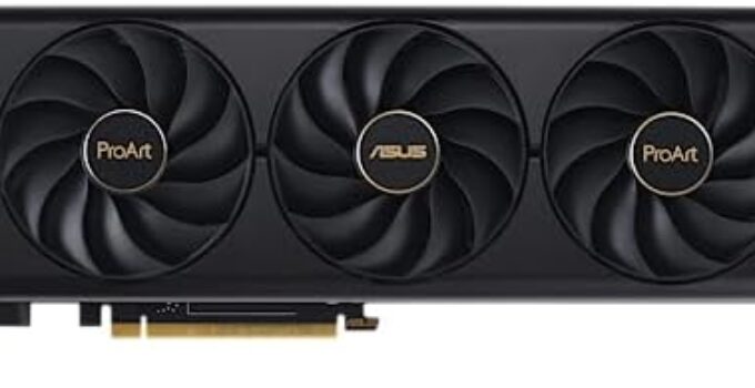 ASUS ProArt GeForce RTX™ 4070 Ti 12GB GDDR6X Graphics Card (PCIe 4.0, 12GB GDDR6X, DLSS 3, HDMI 2.1a, DisplayPort 1.4a)