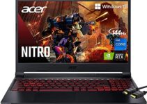 Acer Nitro 5 Premium Gaming Laptop, 15.6 inch FHD 144Hz IPS Display, Nvidia GeForce RTX 3050 Ti 4GB GDDR6, 11th Intel 8-Core i7-11800H(Beat Ryzen 7 5800H), Windows 11 Home(32GB|1024GB SSD) Black