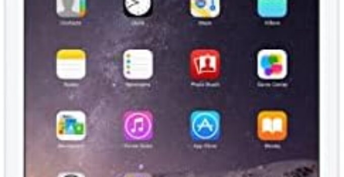 Apple iPad Air 2 MH2N2LL/A (64GB , Wi-Fi + 4G, Silver) NEWEST VERSION (Renewed)