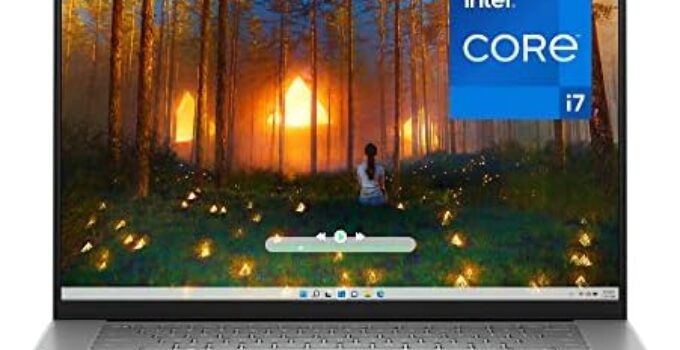Dell Inspiron 16 5630 Laptop – Intel Core i7-1360P, 16-inch 16:10 FHD+ Display, 16GB LPDDR5 RAM, 1TB SSD, Intel Iris Xe Graphics, Windows 11 Pro, Services Included – Platinum Silver
