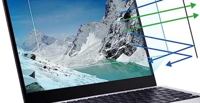 F FORITO 2-Pack 16 inch Anti Blue Light Screen Protector, Eye Protection Anti Glare & Blue Light Blocking Screen Filter Compatible with All 16″ Laptops with 16:10 Aspect Ratio