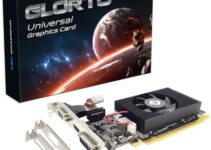 Glorto GeForce GT 210 1024 MB DDR3 Low Profile Graphics Card, PCI Express 1.0 x16, Entry Level GPU for PC, SFF and HTPC (HDMI/DVI/VGA)