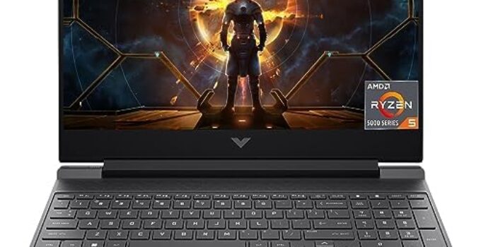 HP 2023 Newest Victus Gaming Laptop, 15.6″ FHD IPS 144Hz Display, AMD Ryzen 5 7535HS Processor, 32GB RAM, 1TB SSD, NVIDIA GeForce RTX 2050, Backlit Keyboard, Fast Charge, Windows 11 Home