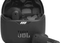 JBL Tune Flex – True Wireless Noise Cancelling Earbuds (Black), Small