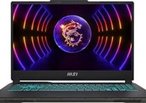 MSI Cyborg 15.6″ 144hz Gaming Laptop Intel Core i7-12650H NVIDIA GeForce RTX 4060, 8GB RAM and 512GB SSD Window 11 Home