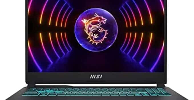 MSI Cyborg 15.6″ 144hz Gaming Laptop Intel Core i7-12650H NVIDIA GeForce RTX 4060, 8GB RAM and 512GB SSD Window 11 Home