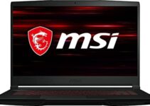 MSI Newest GF63 Thin Gaming Laptop, 15.6″ FHD 144Hz, Intel i5-11400H, RTX 3050, 16GB RAM, 512GB NVMe SSD, Windows 11, Aluminum Black
