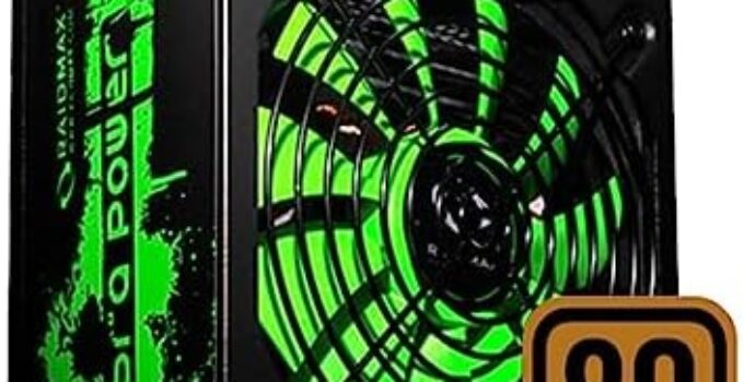 Raidmax Cobra 700 watts 80+ Bronze Power Supply with 135mm Fan Eggicient and Reliable Performance for Your Gaming PC 3 Years Warranty