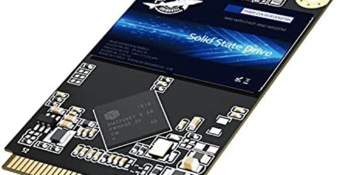 SSD mSATA 500GB Dogfish Internal Solid State Drive High Performance Hard Drive for Desktop Laptop SATA III 6Gb/s Includes SSD 32GB 60GB 64GB 120GB 128GB 240GB 250GB 480GB 500GB 1TB (500GB Msata)
