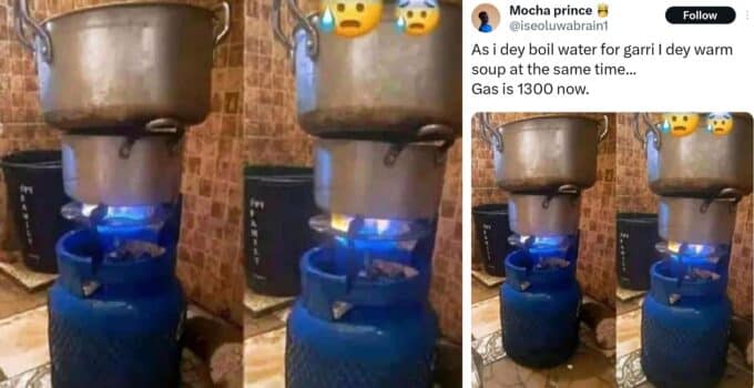 Nigerian Man Shares His New Gas-Saving Technique With Netizens Amidst High Increase In Gas Prices