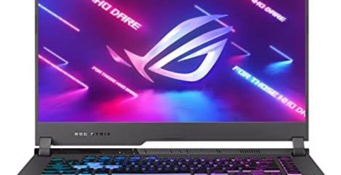 ASUS ROG Strix G15 (2022) Gaming Laptop, 15” 16:10 FHD 144Hz, GeForce RTX 3050, AMD Ryzen™ 7 6800H/HS, 16GB DDR5, 512GB PCIe SSD, Wi-Fi 6E, Windows 11, G513RC-ES73, Eclipse Gray