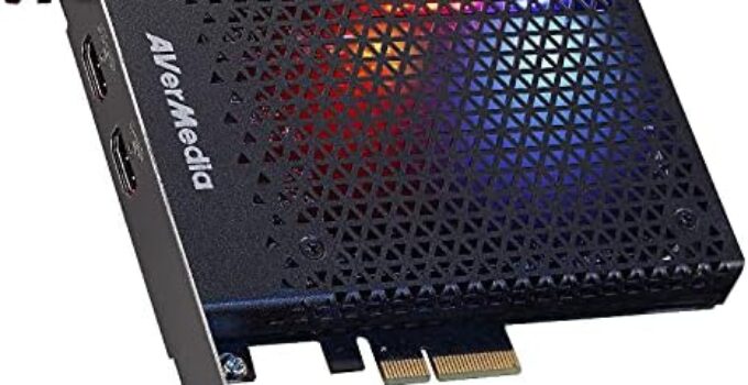 AVerMedia GC573 Live Gamer 4K Internal Capture Card: 4K60 HDR10 Streaming and Recording with Ultra-Low Latency for PS5, Xbox Series X/S, OBS, Twitch, YouTube, Windows 11 – TAA/NDAA Compliant