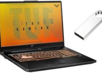 Asus TUF Gaming 17.3” 144Hz FHD Laptop | AMD Ryzen 5 4600H Processor | 8GB RAM | 512GB SSD | GeForce GTX 1650 Graphics| RGB Keyboard | Windows 11 Home | Black