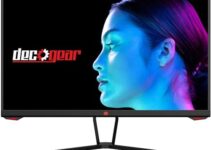 Deco Gear 25″ Gaming Monitor, Fast IPS 1ms (GTG) Panel with 144Hz Refresh Rate, 1920×1080 Full HD Resolution