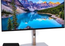 Dell 27 inch Monitor, P2722H Full HD 1080p Computer Monitor, Anti Glare 16:9 IPS Computer Screen, LCD 60Hz Monitor with Slim Design for Home and Office, Mouse Pad Included