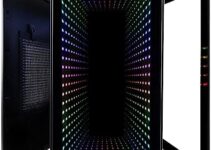 Empowered PC Continuum Mini Gaming Desktop – NVIDIA GeForce RTX 4060, Intel 20-Core i7-14700KF (~ i9-13900K), 32GB DDR5 RAM, 1TB NVMe SSD, WiFi 6, Windows 11 – Tiny Liquid Cooled RGB Gamer Computer