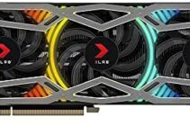 PNY GeForce RTX™ 3080 10GB XLR8 Gaming Revel Epic-X RGB™ Triple Fan Graphics Card LHR