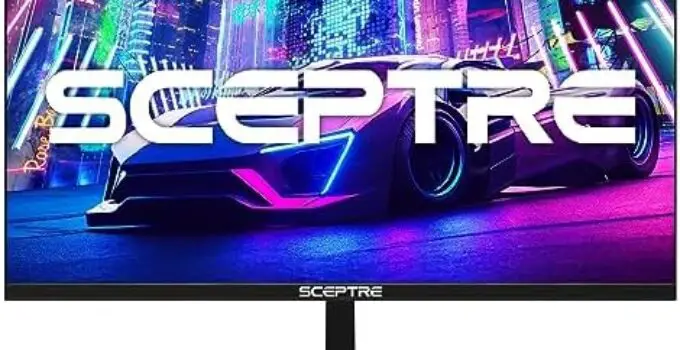 Sceptre 27-inch 240Hz Gaming Monitor 1ms 99% sRGB AMD FreeSync Premium DisplayPort x2 HDMI x2 Build-in Speakers, Machine Black 2023