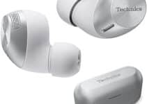 Technics HiFi True Wireless Multipoint Bluetooth Earbuds II, Active Noise Cancelling, 3 Device MultiPoint Connectivity, Impressive Call Quality, LDAC Compatible, EAH-AZ40M2-S (Silver)