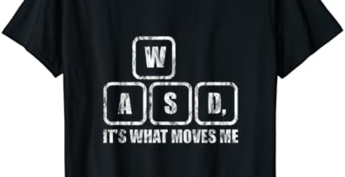 Wasd, It’s What Moves Me T-Shirt