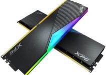 XPG Lancer RGB DDR5 7200MHz 32GB (2x16GB) CL34 UDIMM 288-Pins Desktop SDRAM DDR5 Dual Channel RAM Kit Black Heatsink (AX5U7200C3416G-DCLARBK)