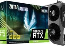 ZOTAC Gaming GeForce RTX™ 3060 Ti GDDR6X Twin Edge 8GB GDDR6X 256-bit 19 Gbps PCIE 4.0 Gaming Graphics Card, IceStorm 2.0 Advanced Cooling, Active Fan Control, ZT-A30620E-10P