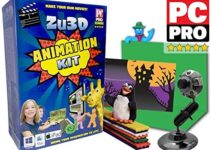 Zu3D Complete Stop Motion Animation Software Kit For Kids Includes Camera Handbook And Two Software Licenses Works On Windows Apple Mac OS X And iPad iOS