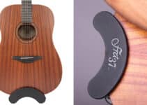 “A must-have accessory for acoustic guitar players”: Meet the Fret37 S1 guitar stand – a new gizmo that attaches to the body of an acoustic in a bid to eliminate the need for larger stands
