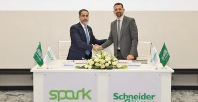 SPARK and Schneider Electric sign agreement for high-tech manufacturing facility in Saudi Arabia