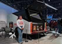 Touring LG’s high-tech camping trailer at CES 2024