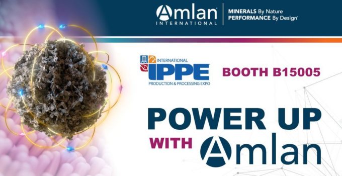 Amlan International Set To Exhibit Natural Mineral Technology At International Production And Processing Expo (IPPE)
