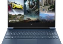 HP Victus 15.6″ Full HD 144Hz Gaming Laptop, Intel Core i5-13420H, 16GB Memory, NVIDIA GeForce RTX 3050, 512GB SSD, Bluetooth, Wi-Fi, Backlit Keyboard, Windows 11, Performance Blue