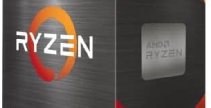 AMD Ryzen™ 5 5500 6-Core, 12-Thread Unlocked Desktop Processor with Wraith Stealth Cooler