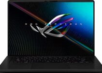 ASUS 2023 Newest ROG Zephyrus Gaming Laptop, 16″ 165Hz Display, Intel Core i7 12700H up to 4.7GHz, NVIDIA GeForce RTX 3060 Graphics, 16GB RAM, 1TB SSD, Wi-Fi 6E, Backlit Keyboard, Windows 11 Home
