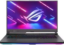 ASUS ROG Strix G17 (2021) Gaming Laptop, 17.3” 300Hz IPS Type WQHD Display, NVIDIA GeForce RTX 3070, AMD Ryzen 9 5900HX Processor, 16GB DDR4, 1TB PCIe SSD, RGB Keyboard, Windows 10, G713QR-ES96Q
