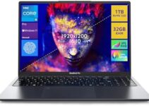 BHWW Windows 11 Pro Laptop, 32GB RAM and 1TB SSD, Intel Core i5-1035G4 Laptop Computer, BaseBook Pro for Professionals, 16:10 1920×1080 sRGB, Ample Storage for Images and Videos, LAN Port, Fingerprint