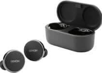 Denon PerL Pro Bluetooth Earbuds, True Wireless Adaptive Active Noise Canceling Earbuds with 8 Mics, Personalized Sound with Masimo Adaptive Acoustic Technology, Wireless Charging, 32Hr Battery Life