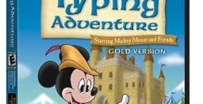 Disney Mickey’s Typing Adventure Gold – Typing Training for Kids to Learn to Type or Improve their Typing Skills with Mickey Mouse & Friends