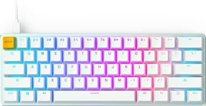 Glorious Modular Mechanical Gaming Keyboard (Compact – White)