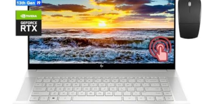 HP Envy 16″ WQXGA Touchscreen Laptop 2023 Newest, Intel Core i9-13900H(14-Core, Up to 5.4GHz), GeForce RTX 4060, 32GB DDR5 RAM, 1TB SSD, Wi-Fi 6E, Backlit Keyboard, Quad Speakers, Windows 11 Home