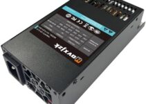 Hovxjzk 1U Flex ATX 500W Power Supply Full Modular 90-264V AC for POS AIO System Desktop Gaming Server Small Form Factor (Flex ITX) Computer PSU