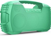 IPX7 Waterproof Bluetooth Speaker, Gifts for Women 40W (60W Peak）Portable Wireless Speaker, 32H Playtime, Stereo Loud Sound, Deep Bass, Outdoor Speaker, Bluetooth 5,Built-in Mic,For Party,Pool,Beach