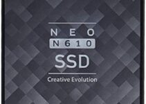 KLEVV NEO N610 SSD 2.5 Inch SATA 3 6Gb/s 256GB 3D TLC NAND R/W Up to 560MB/s & 520MB/s Internal Solid State Drive (K256GSSDS3-N61)